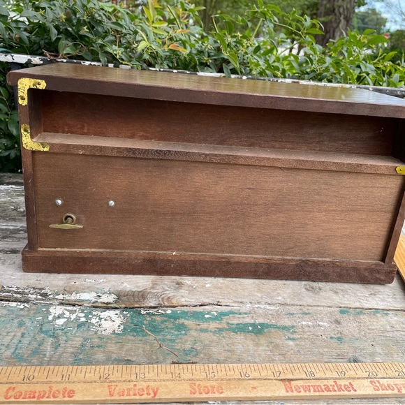 Vintage Apco wood jewelry box MCM - Picture 12 of 14